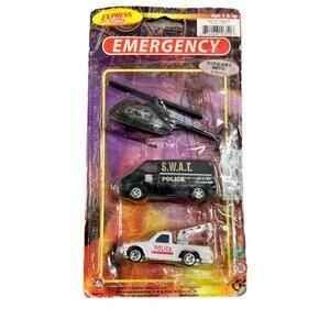 Express Wheels Emergency Diecast Metal Plastic Vehicle Toy